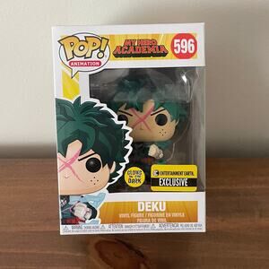Funko Pop My Hero Academia Deku #596 Glow in the Dark EE Exclusive